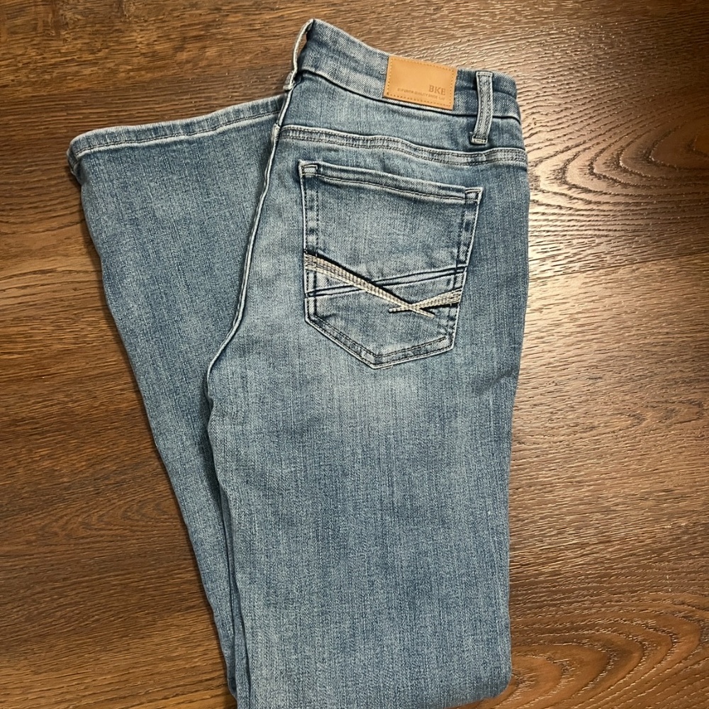 BKE Stella mid rise slim bootcut 29x31 1/2